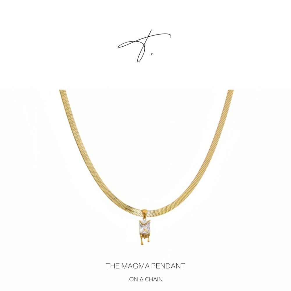 The Magma Pendant on a Chain